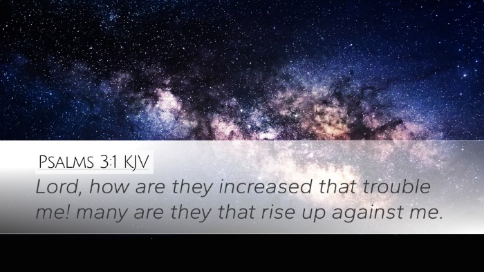 Psalms 3:1 Bible Commentary