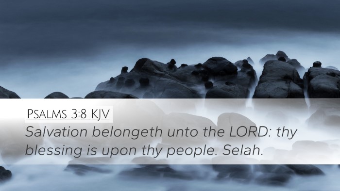 Psalms 3:8 Bible Commentary