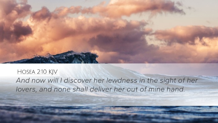 Hosea 2:10 Bible Commentary